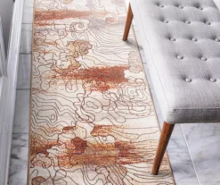 My Magic Carpet Vienna Abstract Washable Area Rug -Home Store 810537695 2