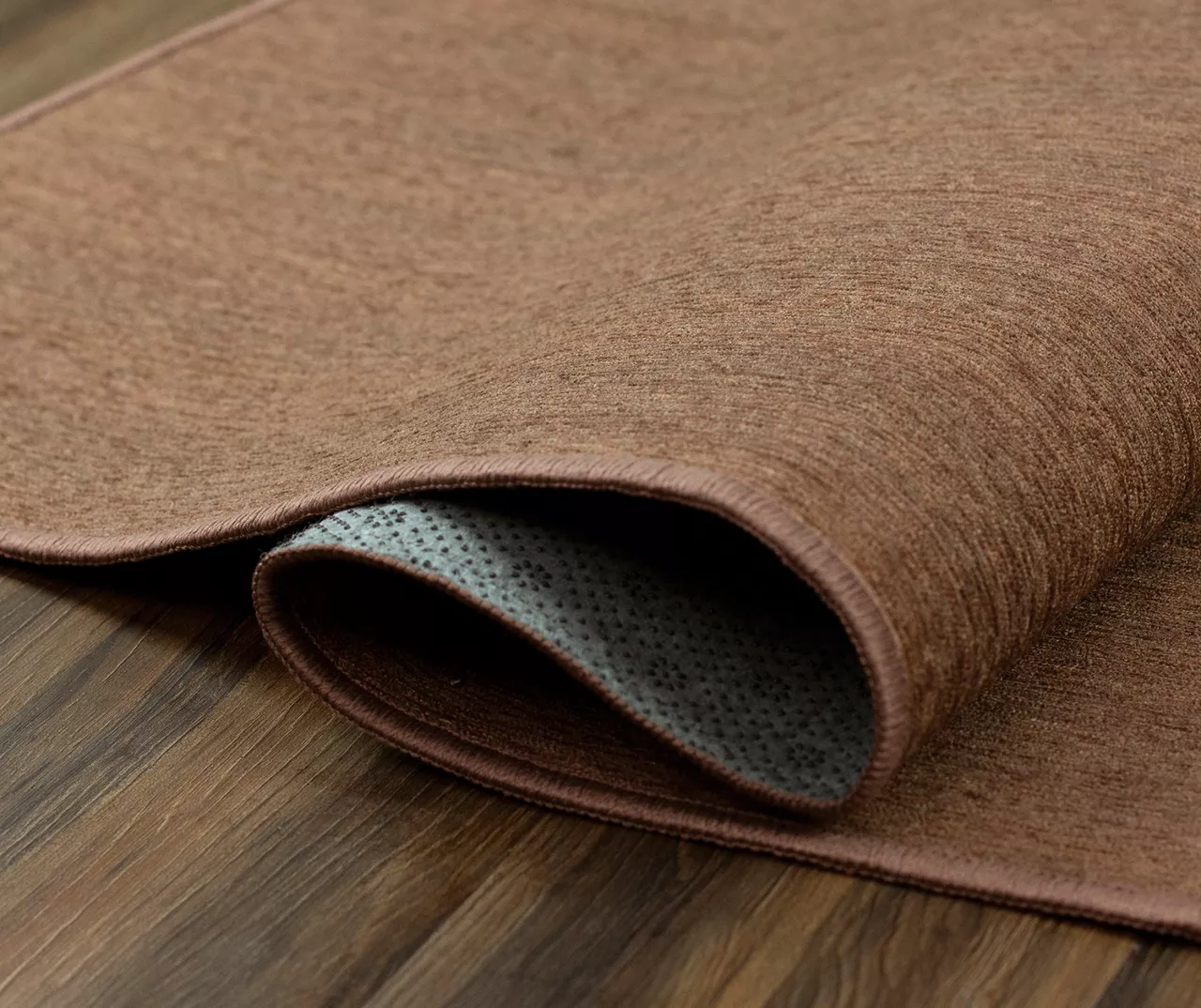 My Magic Carpet Espresso Washable Area Rug, (5' X 7') 6 My Magic Carpet Espresso Washable Area Rug, (5' X 7') - Image 4