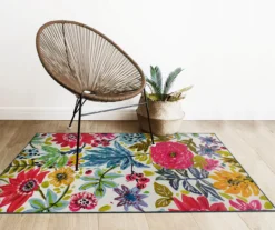 My Magic Carpet Floral Bloom Washable Area Rug 25 My Magic Carpet Floral Bloom Washable Area Rug -Home Store 810537762 2