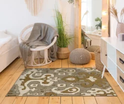 My Magic Carpet Ikat Washable Area Rug -Home Store 810537786 2