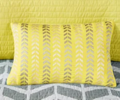 Darcy Yellow Chevron Duvet Cover Set -Home Store 810538039 810538040 810538044 8 1