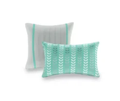 Darcy Yellow Chevron Duvet Cover Set -Home Store 810538041 810538042 810538043 4