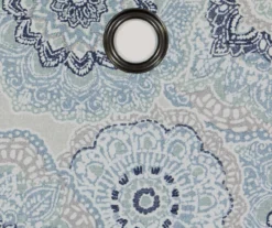 Eclipse Evon Medallion Grommet Blackout Curtain Panel Pair -Home Store 810538069 1