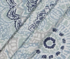 Eclipse Evon Medallion Grommet Blackout Curtain Panel Pair -Home Store 810538069 3