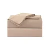 Tan Microfiber Full 4-Piece Sheet Set -Home Store 810541822 1
