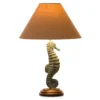 Brown & Blue Seahorse Table Lamp 2 Brown & Blue Seahorse Table Lamp -Home Store 810546429 1