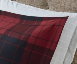 Red Buffalo Plaid Rochester Reversible King 8-Piece Comforter Set -Home Store 810547533 810547534 810547687 810547688 810547689 10 1