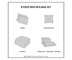 Red Buffalo Plaid Rochester Reversible Twin 6-Piece Comforter Set -Home Store 810547533 810547534 810547687 810547688 810547689 19