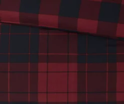 Red Buffalo Plaid Rochester Reversible Twin 6-Piece Comforter Set -Home Store 810547533 810547534 810547687 810547688 810547689 8