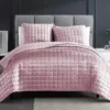 Blush Lyndon 3-Piece Queen Coverlet Comforter Set