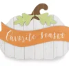 "Favorite Season" Pumpkin Hanging Wall Decor 1 "Favorite Season" Pumpkin Hanging Wall Decor -Home Store 810548169