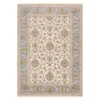 Mahandihi Ivory & Blue Floral Area Rug