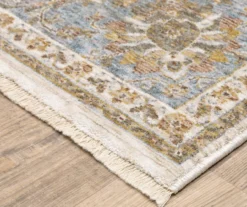 Mahandihi Ivory & Blue Floral Area Rug 30 Mahandihi Ivory & Blue Floral Area Rug -Home Store 810551373 1
