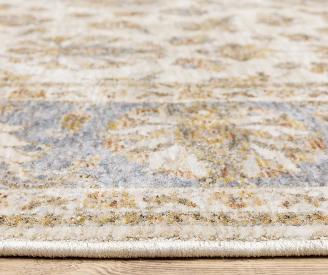 Mahandihi Ivory & Blue Floral Area Rug 15 Mahandihi Ivory & Blue Floral Area Rug - Image 13
