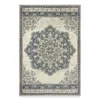 Ricci Ivory & Blue Area Rug -Home Store 810551385