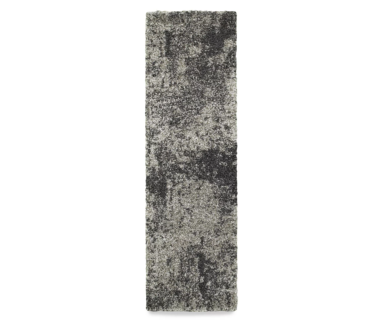 Heni Gray Distressed Shag Area Rug 5 Heni Gray Distressed Shag Area Rug - Image 3