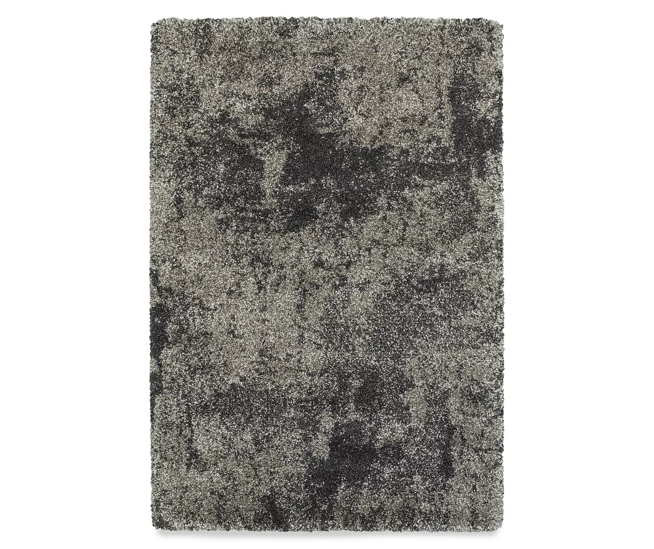Heni Gray Distressed Shag Area Rug 6 Heni Gray Distressed Shag Area Rug - Image 4