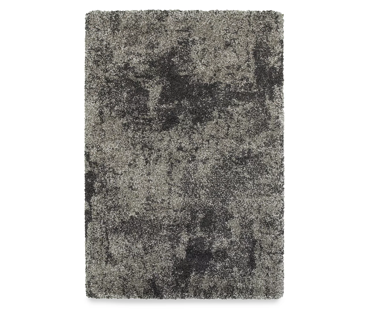 Heni Gray Distressed Shag Area Rug 7 Heni Gray Distressed Shag Area Rug - Image 5
