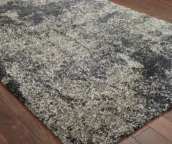 Heni Gray Distressed Shag Area Rug 35 Heni Gray Distressed Shag Area Rug -Home Store 810551428 2
