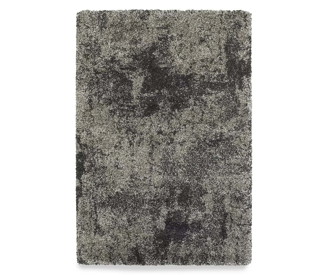 Heni Gray Distressed Shag Area Rug 8 Heni Gray Distressed Shag Area Rug - Image 6