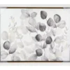 White & Gray Eucalyptus Framed Canvas -Home Store 810552395