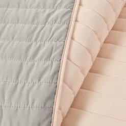 Soft Rose Stripe All-Season Twin XL 2-Piece Coverlet Quilt Set 15 Soft Rose Stripe All-Season Twin XL 2-Piece Coverlet Quilt Set -Home Store 810552973 41