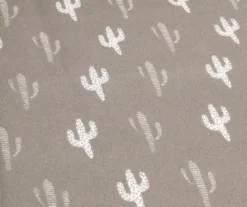 Gray & Pink Llama Pattern Block Full/Queen 5-Piece Quilt Set -Home Store 810552996 31