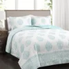 Leaf Teardrop Quilt Set -Home Store 810553052