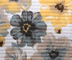 Leah Floral Reversible 3-Piece Quilt Set -Home Store 810553249 2
