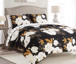 Zinnia Floral Quilt Set -Home Store 810553286