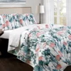Zinnia Floral Quilt Set -Home Store 810553288