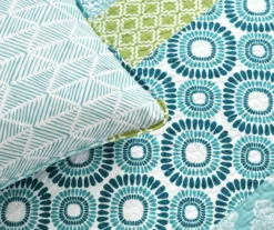 Bohemian Stripe Reversible 3-Piece Quilt Set -Home Store 810553315 4