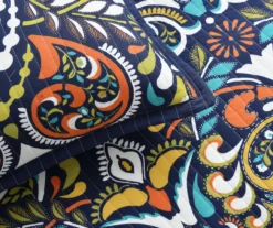 Clara Floral Reversible 3-Piece Quilt Set -Home Store 810553332 4