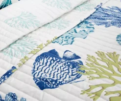 Coastal Reef Reversible Quilt Set 24 Coastal Reef Reversible Quilt Set -Home Store 810553335 11