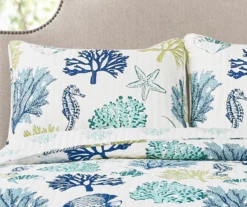 Coastal Reef Reversible Quilt Set 22 Coastal Reef Reversible Quilt Set -Home Store 810553335 2