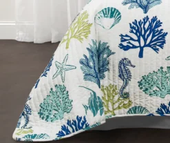 Coastal Reef Reversible Quilt Set 23 Coastal Reef Reversible Quilt Set -Home Store 810553335 3