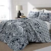 Aubree Arabesque Reversible 3-Piece Quilt Set -Home Store 810553349 1