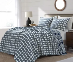 Aubree Arabesque Reversible 3-Piece Quilt Set -Home Store 810553349 2