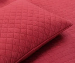 Ava Diamond-Quilted 3-Piece Quilt Set -Home Store 810553360 4