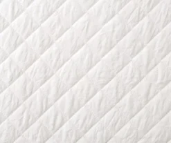 Ava Diamond-Quilted 3-Piece Quilt Set -Home Store 810553362 2