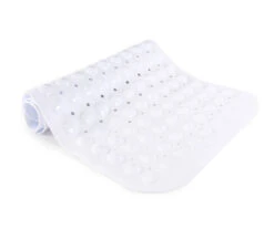 White Bubble Microban PVC Bath Mat -Home Store 810553977 A0 1