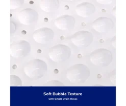 White Bubble Microban PVC Bath Mat -Home Store 810553977 A8 6