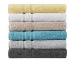 Aegan Aqua Turkish Cotton 6-Piece Towel Set -Home Store 810555732 10