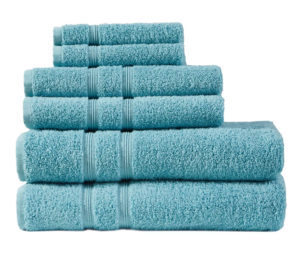 Aegan Turkish Cotton 6-Piece Towel Set 8 Aegan Turkish Cotton 6-Piece Towel Set - Image 6