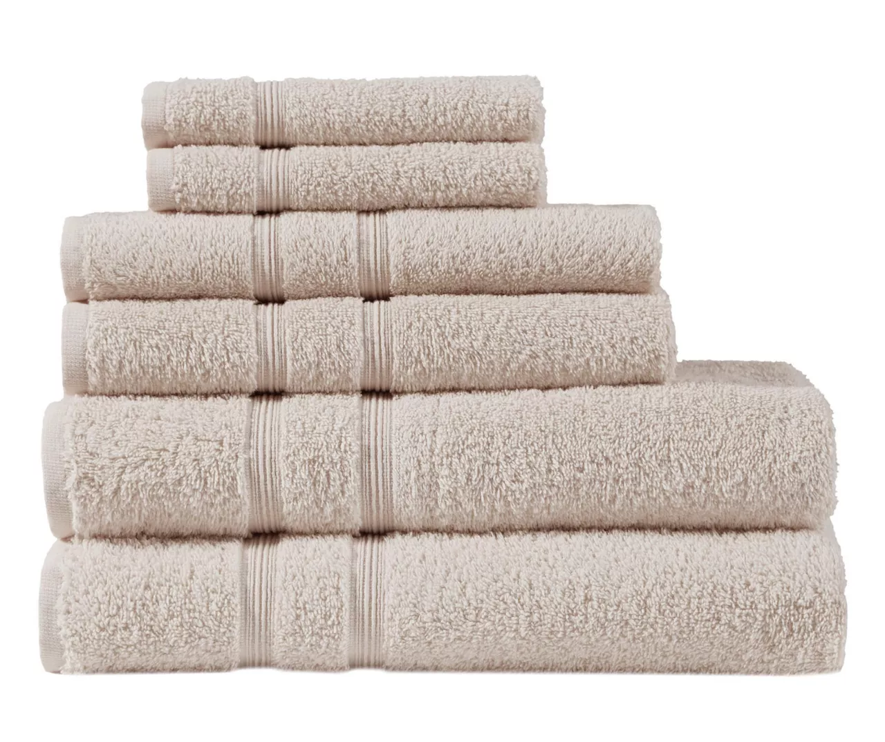 Aegan Turkish Cotton 6-Piece Towel Set 7 Aegan Turkish Cotton 6-Piece Towel Set - Image 5