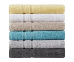 Aegan White Turkish Cotton 6-Piece Towel Set 19 Aegan White Turkish Cotton 6-Piece Towel Set -Home Store 810555736 10