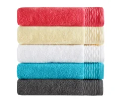 Curv Jacquard 6-Piece Towel Set -Home Store 810555737 5