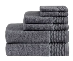Curv Jacquard 6-Piece Towel Set -Home Store 810555741 1
