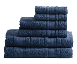 Blue Roman Lattice-Stripe 6-Piece Towel Set -Home Store 810555745 3