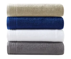 Stripe-Trim 12-Piece Towel Set 32 Stripe-Trim 12-Piece Towel Set -Home Store 810555751 7